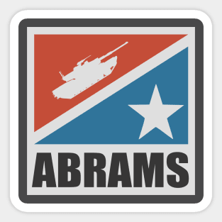 M1 Abrams Tank Sticker